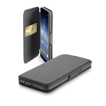 Pouzdro typu kniha CellularLine Book Clutch pro Samsung Galaxy S9, černé, rozbaleno
