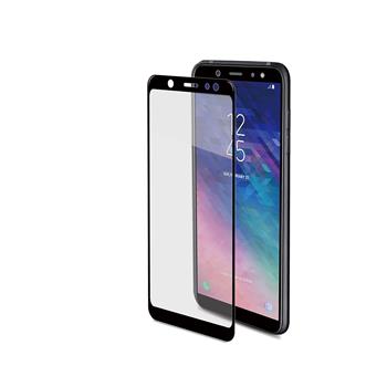 Ochranné tvrzené sklo CELLY Full Glass pro Samsung Galaxy A6 (2018), černé