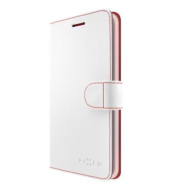Pouzdro typu kniha FIXED FIT pro Xiaomi Redmi 6, bílé