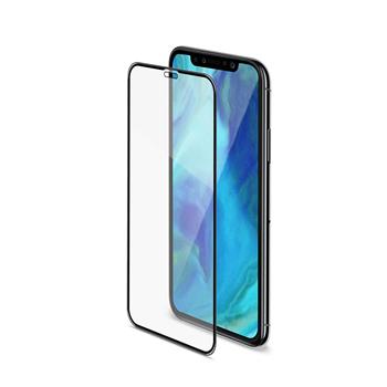 Protective hardened glass CELLY 3D Glass for Apple iPhone XS Max, black (screen glass, anti blue-ray)