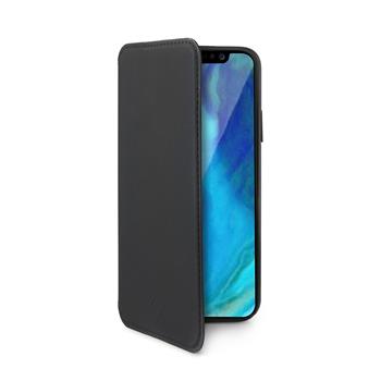 Case type book CELLY Prestige for Apple iPhone XR, PU leather, black