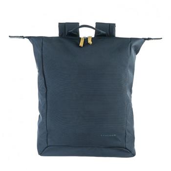 Extratenký batoh Tucano SMILZO, vyrobený z high-tech materiálu, určený pro notebooky do 14", modrý