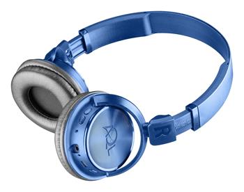 Bluetooth sluchátka Cellularline Helios, AQL certifikace, modrá