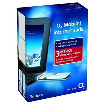 Předplacená datová SIM karta O2 se 3 měsíci internetu zdarma + USB modem