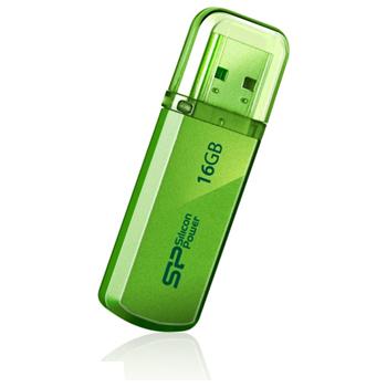 USB flash disk Silicon Power Helios 101, 16GB, USB 2.0, zelený