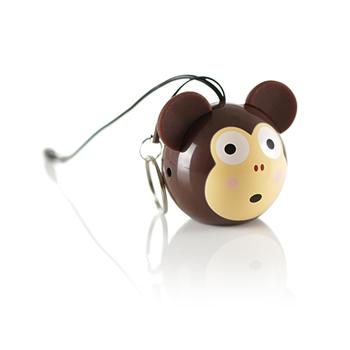 Reproduktor KITSOUND Mini Buddy Monkey, 3,5 mm jack