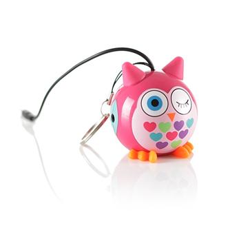 Reproduktor KITSOUND Mini Buddy Owl, 3,5 mm jack