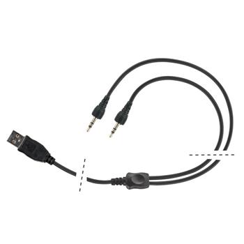 Nabíjací kábel USB pre 2 jednotky Interphone série XT a MC
