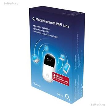 Předplacená datová SIM karta O2 se 3 měsíci internetu v ceně + WiFi modem