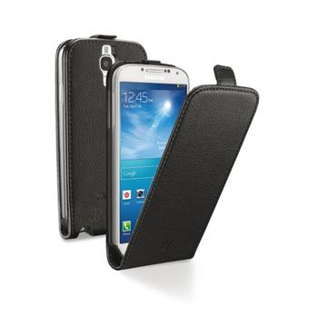 Pouzdro CellularLine Flap Essential pro Samsung Galaxy Note 3, PU kůže, černé