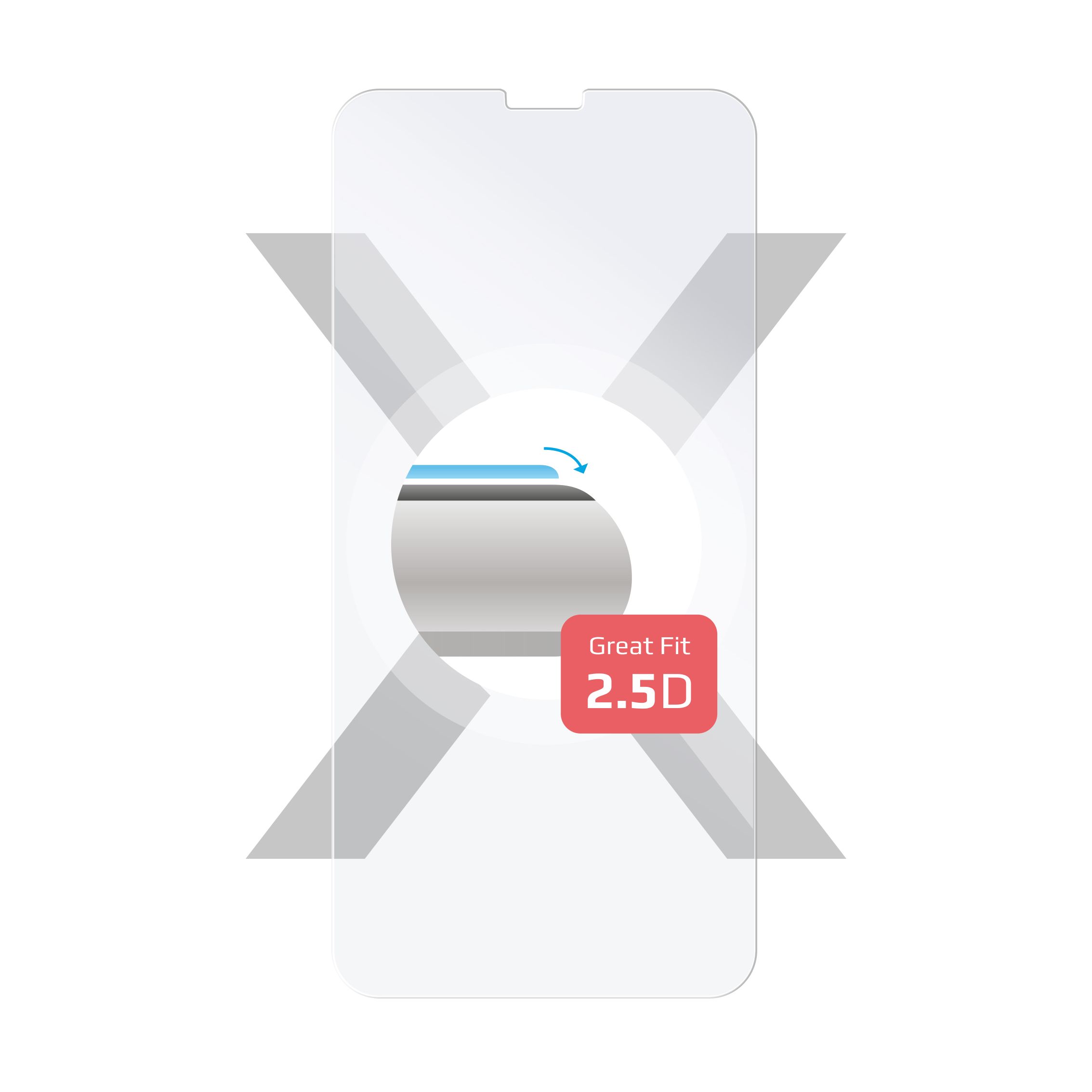 Ochranné tvrzené sklo FIXED pro Apple iPhone X/XS/11 Pro, čiré