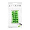 Cable organizer Cable Candy Snake, 2 pcs, green