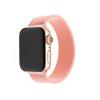 Elastický nylonový remienok FIXED Nylon Strap pre Apple Watch 38/40/41mm, veľkosť XL, ružový