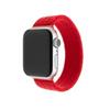 FIXED Elastisches Nylonarmband für Apple Watch 42/44/45mm, Größe L, rot