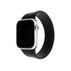 FIXED Elastisches Silikonarmband für Apple Watch 42/44/45mm, Größe S, schwarz