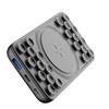Powerbanka Cellularline Octopus Wireless Powerbank s bezdrôtovým nabíjaním a prísavkami, 10 000 mAh, čierna
