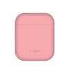 Ultratenké silikónové púzdro FIXED Silky pre Apple Airpods, ružové
