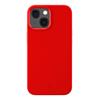Ochranný silikónový kryt Cellularline Sensation pre Apple iPhone 13 Mini, červený
