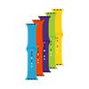 FIXED Silicone Strap Set for Apple Watch 38/40/41 mm, set of 5 pieces of different colors, variation 4