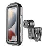 Interphone Armor Pro Universal Waterproof Cell Phone Case, QUICKLOCK Handlebar Mount, Max 6.5&quot;, Black
