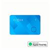 Smart tracker FIXED Tag Card s podporou Find My, bezdrátové nabíjení, modrý