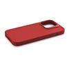 Ochranný silikónový kryt Cellularline Sensation Plus pre Apple iPhone 15, červený