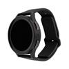 FIXED Silicone Sporty Strap Set with Quick Release 22mm for smartwatch, black