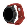 FIXED Silicone Sporty Strap Set mit Quick Release 22mm für Smartwatch, Rot