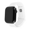 FIXED Silicone Sporty Strap Set for Apple Watch 42/44/45mm, white
