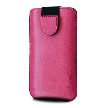 FIXED Soft Slim Fall mit Verschluss, PU-Leder, Größe 5XL, pink
