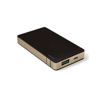 Powerbanka CELLY s USB výstupem, 4000 mAh, 1.5 A, zlatá