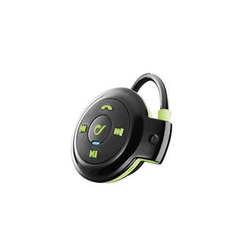 Sportovní bezdrátová ergonomická sluchátka CellularLine SCORPION, Bluetooth, černo-zelená