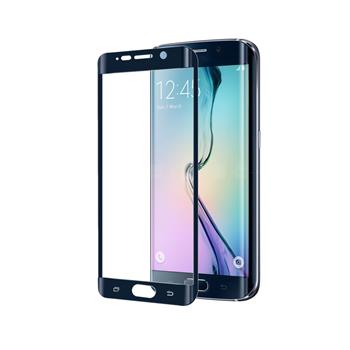 Ochranné tvrdené sklo CELLY Glass pre Samsung Galaxy S6 Edge Plus, čierne
