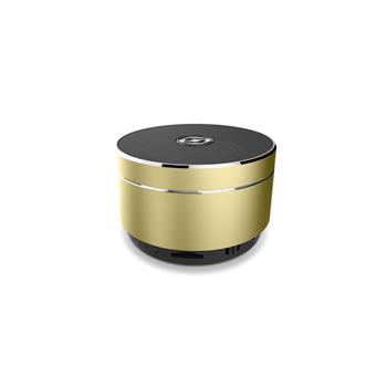 Bluetooth reproduktor CELLY Speaker, hliníková konstrukce, zlatý