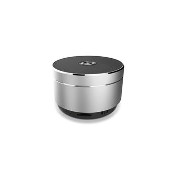 Bluetooth reproduktor CELLY Speaker, hliníková konstrukce, stříbrná