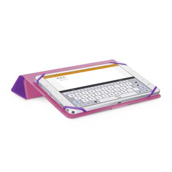 Universal Tablet Case with Stand CellularLine CLICK CASE, 10.5", pink