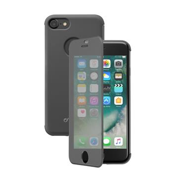 Cellularline Touch Book Case mit Touch Front Cover für Apple iPhone 7/8/SE (2020), Schwarz