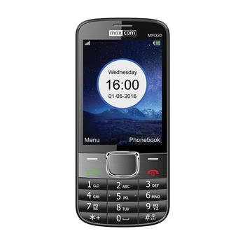 Mobilní telefon Maxcom Classic MM320, černý