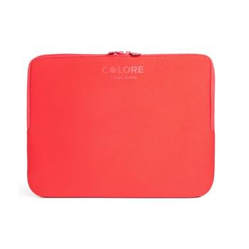 Neoprene wrap TUCANO COLORE for laptops and ultrabooks to 12.5"Anti-Slip System®, red
