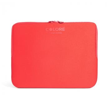 Neoprénový obal TUCANO COLORE, pre notebooky a ultrabooky do 14", Anti-Slip Systém®, červený