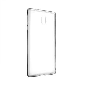 Ultratenké TPU gelové pouzdro FIXED Skin pro Nokia 3, 0,6 mm, čiré