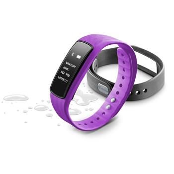 Bluetooth fitness bracelet with touchscreen CellularLine EasyFit TOUCH 2 pink