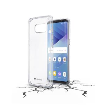 Zadní čirý kryt s ochranným rámečkem Cellularline CLEAR DUO pro Samsung Galaxy S8