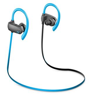 Sportovní bezdrátová stereo sluchátka CELLULARLINE SPORT BOUNCE, AQL® certifikace, ultralehká, světle modrá