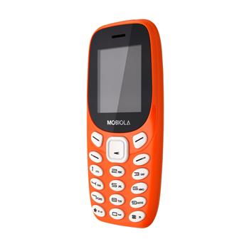 Mobilní telefon Mobiola MB3000, oranžový