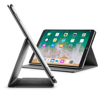 Pouzdro se stojánkem CellularLine FOLIO pro Apple iPad Pro 12,9" (2017), černé