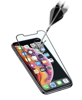 Ochranné tvrdené sklo pre celý displej Cellularline CAPSULE pre Apple iPhone X/XS/11 Pro