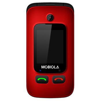 Mobilní telefon Mobiola MB610R, červený