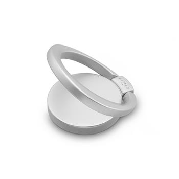 Prstýnek pro mobilní telefony FIXED Loop se stojánkem, stříbrný