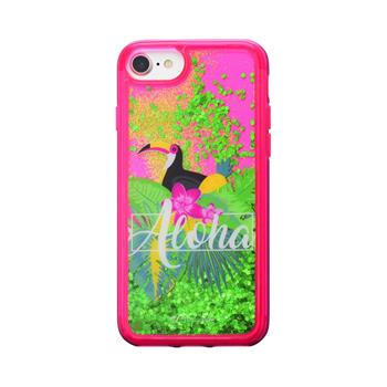 Cellularline Stardust Case for Apple iPhone 8/7/6, Aloha theme
